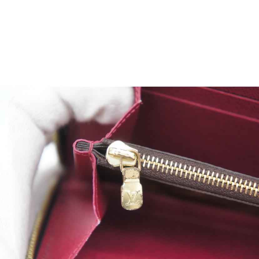 LV ルイ・ヴィトン/ポルトフォイユクレマンス/MG/フューシャ/M60742//RFID/Bランク/05