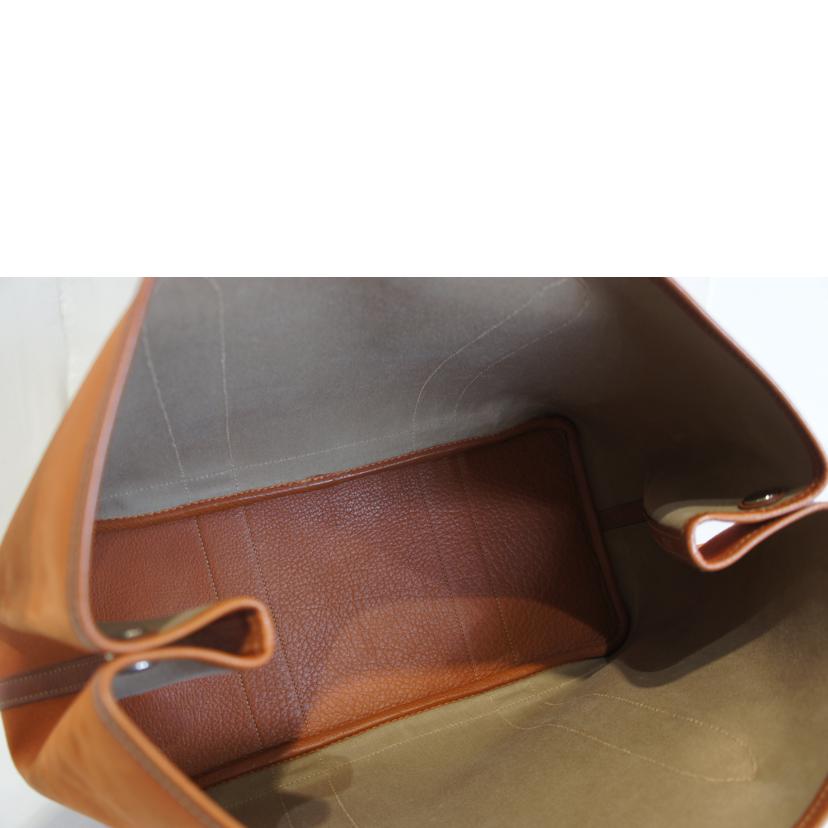 HERMES エルメス/ガーデンパーティーPM/トワルオフィシエ/オレンジ//J □I刻印/Bランク/92