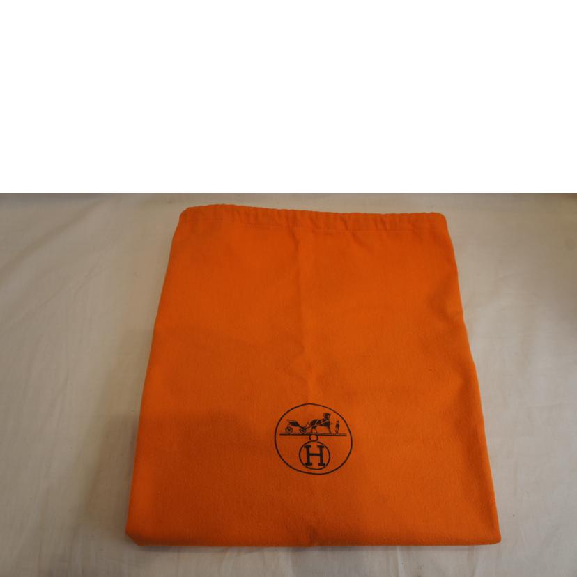 HERMES エルメス/ガーデンパーティーPM/トワルオフィシエ/オレンジ//J □I刻印/Bランク/92