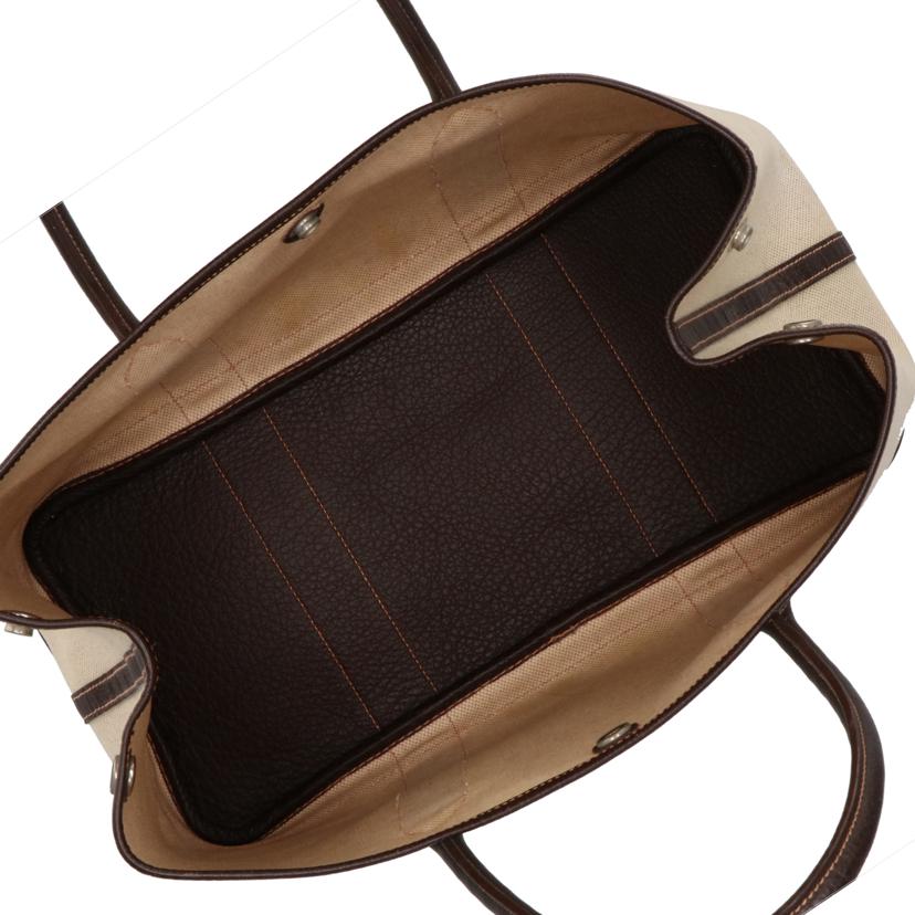 HERMES エルメス/ガーデンパーティーPM/トワルアッシュ×ブッフル/034924CK//J □J刻印/ABランク/75