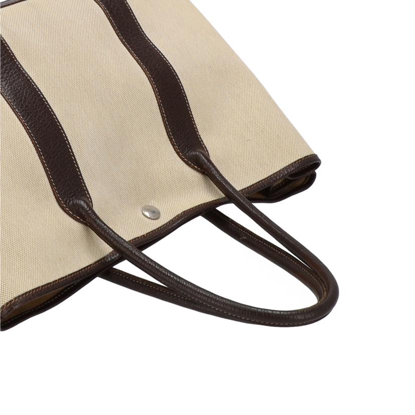 HERMES エルメス/ガーデンパーティーPM/トワルアッシュ×ブッフル//V □G刻印/Bランク/75