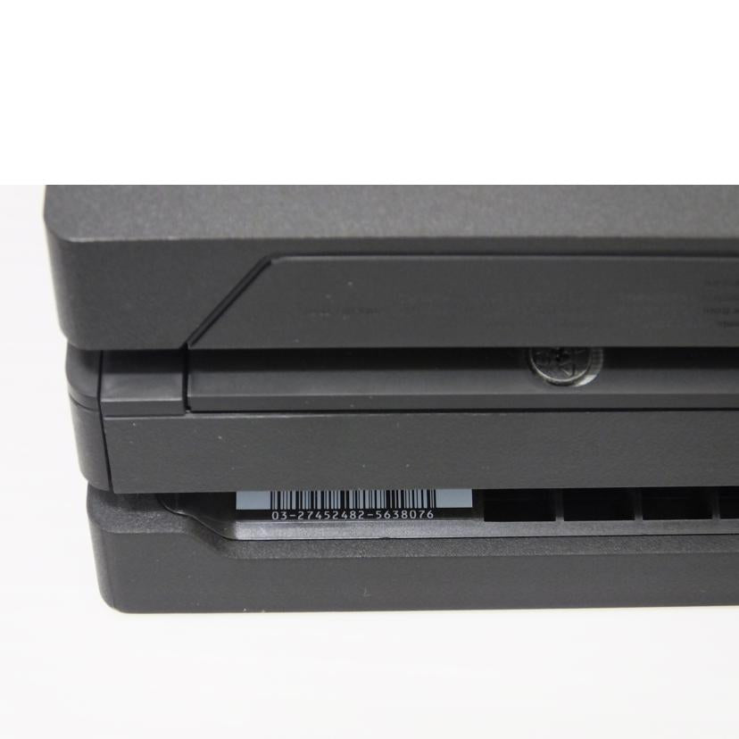 SONY SONY/PS4本体Pro1TBジェットブラック/CUH-7100B//5638076/Bランク/88