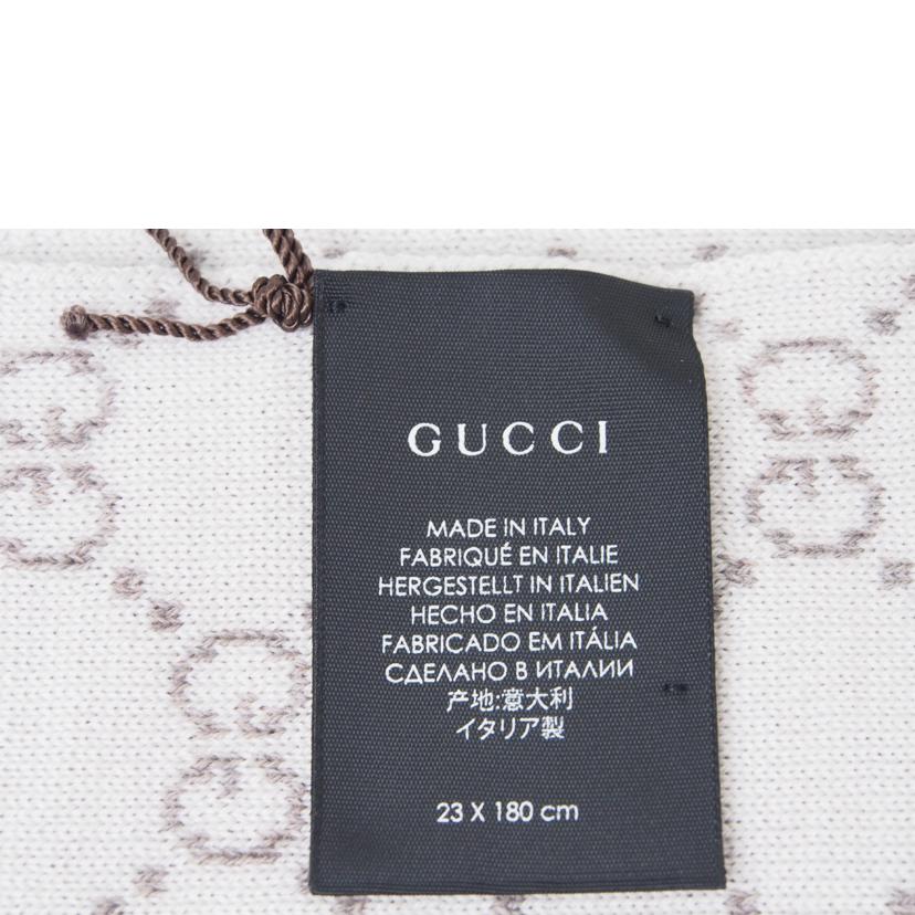 GUCCI グッチ/GG柄/シェリーライン/ウールマフラー//SAランク/78