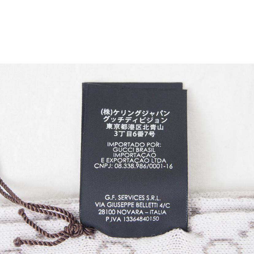 GUCCI グッチ/GG柄/シェリーライン/ウールマフラー//SAランク/78