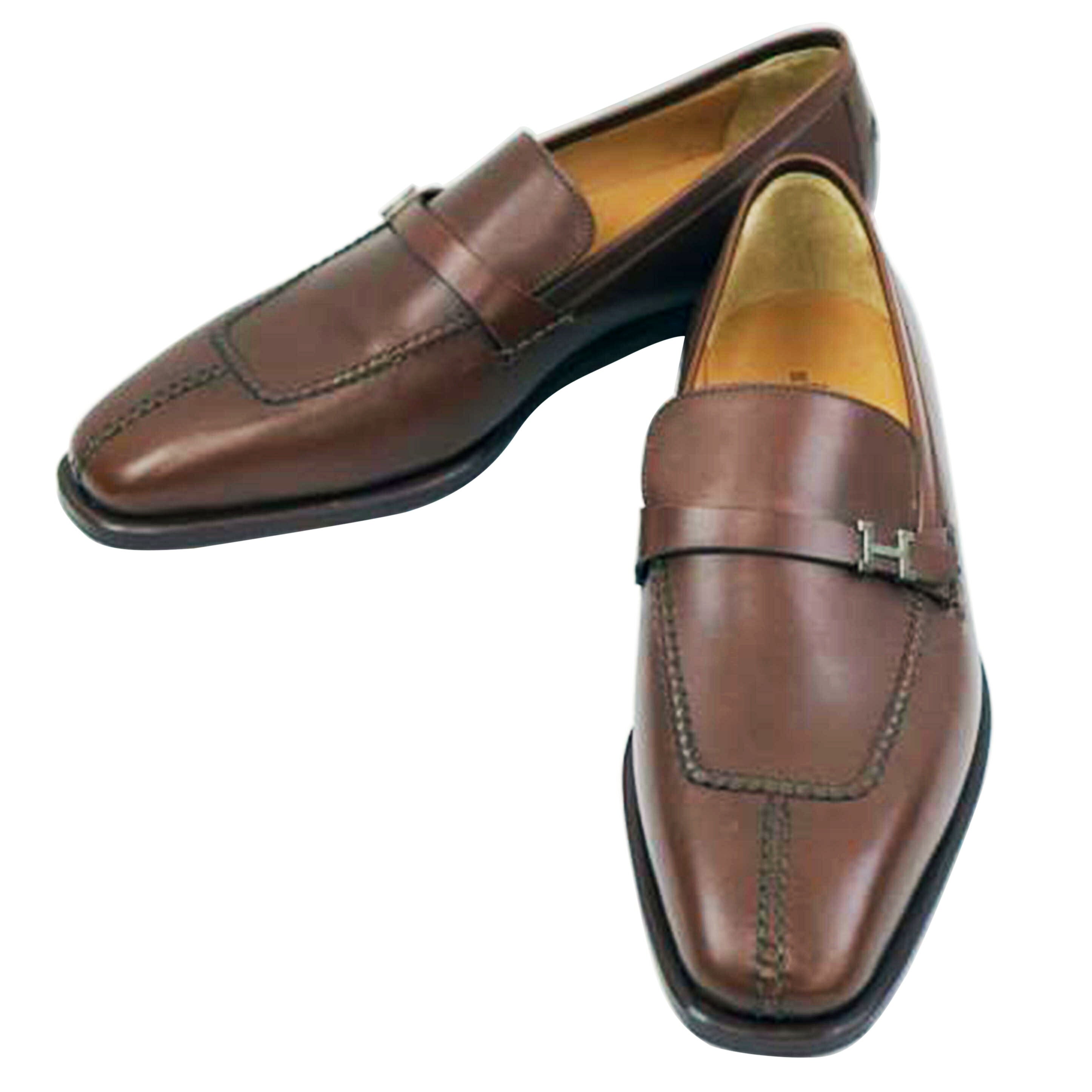 HERMES エルメス/HERMES ローファー/ブラウン//Aランク/67