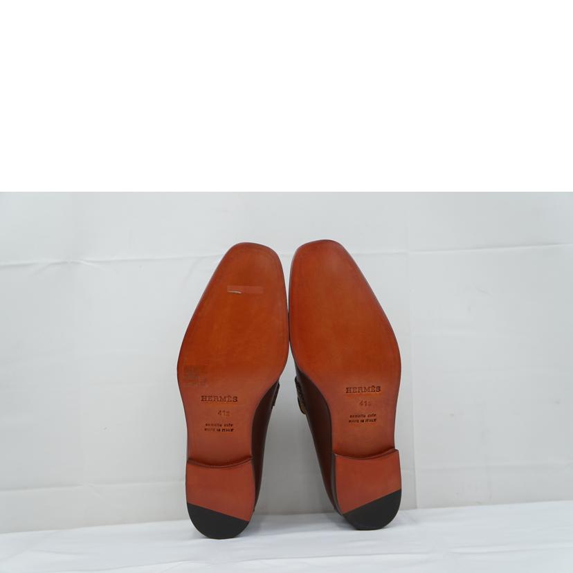 HERMES エルメス/HERMES ローファー/ブラウン//Aランク/67