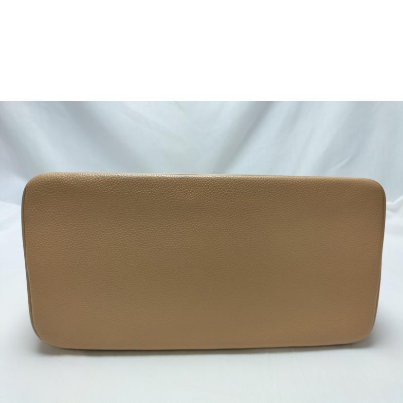 CHANEL シャネル/復刻トート キャビアスキン ゴールド金具 ベージュ//7603576/ABランク/52