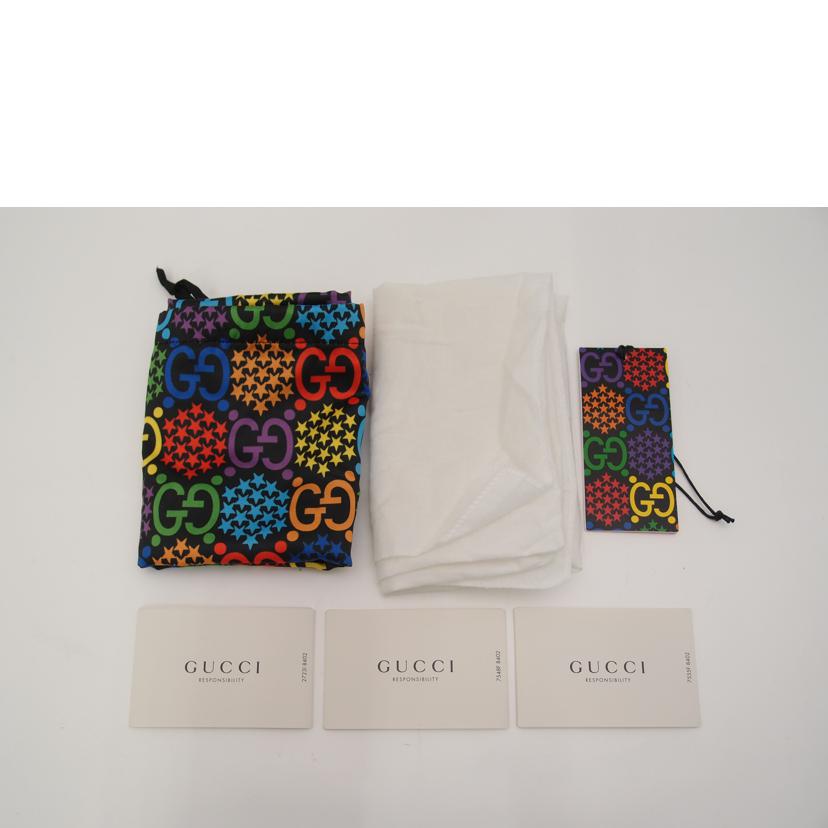 GUCCI グッチ ベルトバッグ ブラック マルチカラー /GGサイケデリック・ボディバッグ/598113//527066/SAランク/69