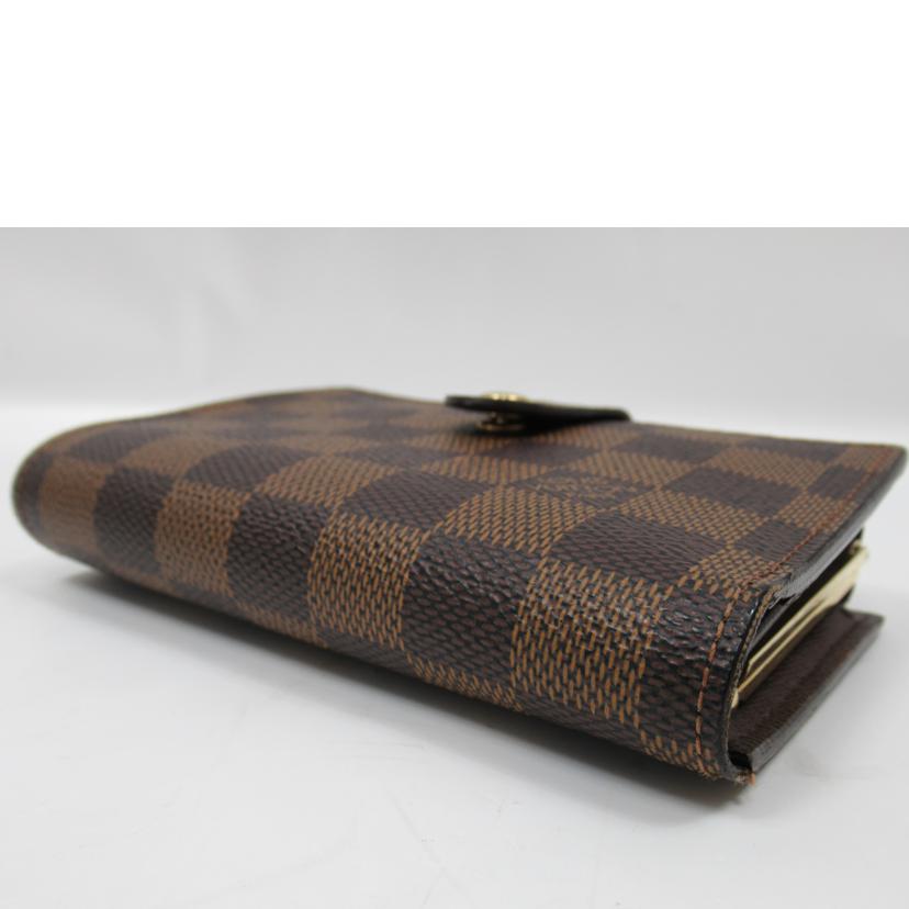 LV/ポルトモネ・ヴィエノワ/ダミエ・エベヌ/N61664//MI5***/Bランク/63