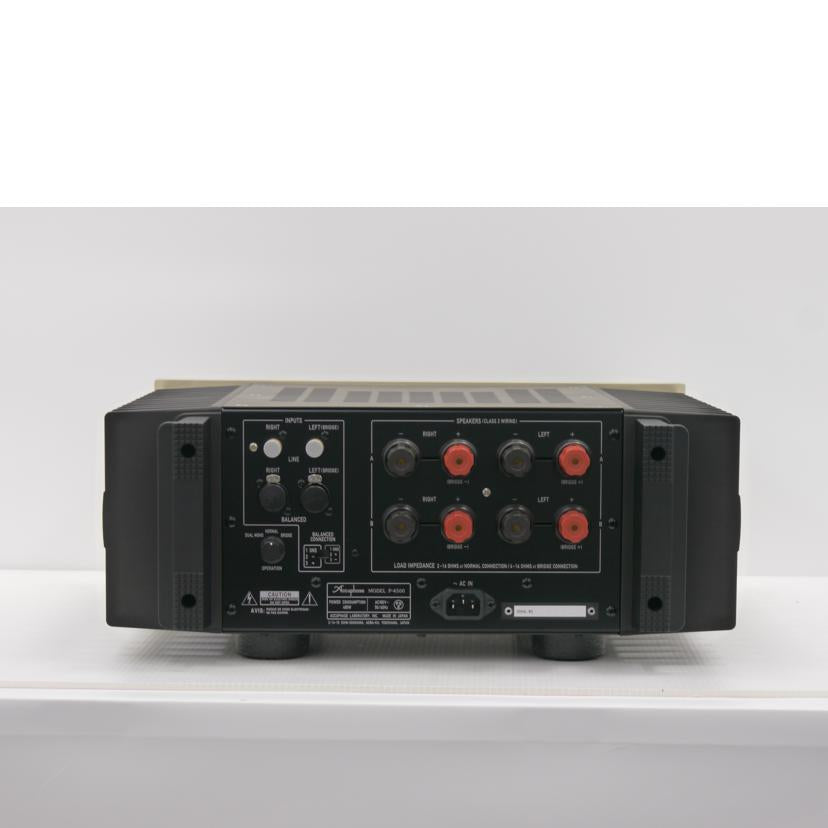 Accuphase アキュフェーズ/プリメインアンプ Accuphase P-4500/P-4500//G9Y233/Aランク/75