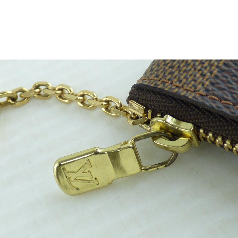 LOUIS VUITTON ルイ・ヴィトン/ポシェット・クレ/ダミエ エベヌ/N62658//CA3***/ABランク/64