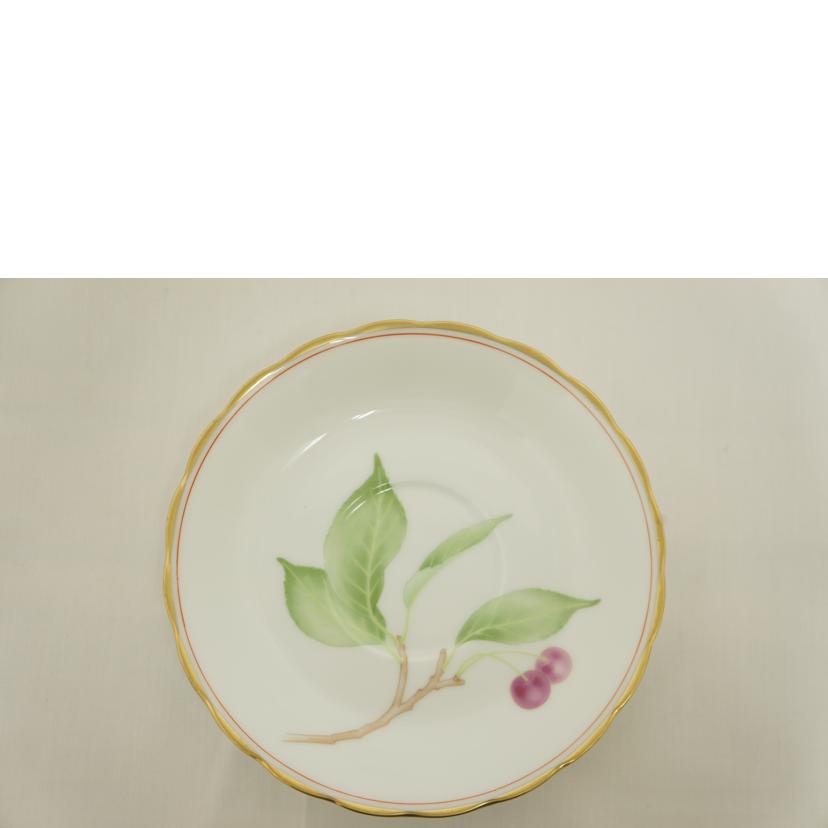 KOURANSHA 香蘭社/香蘭社さくらんぼペア碗皿//SAランク/09