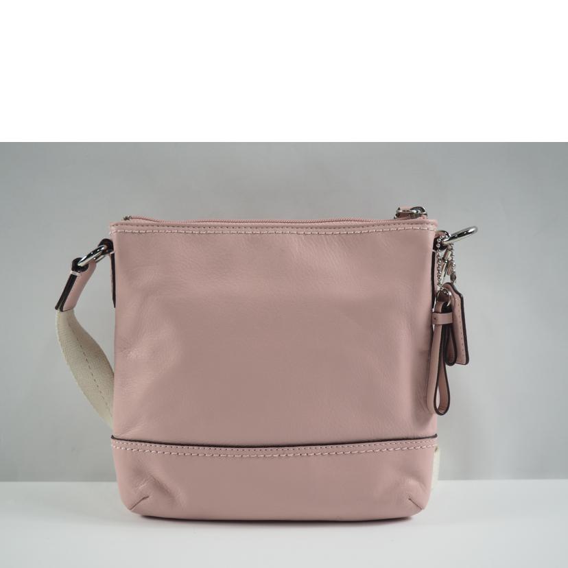 COACH コーチ/ショルダーバッグ レザー ピンク/F51107//ABランク/79