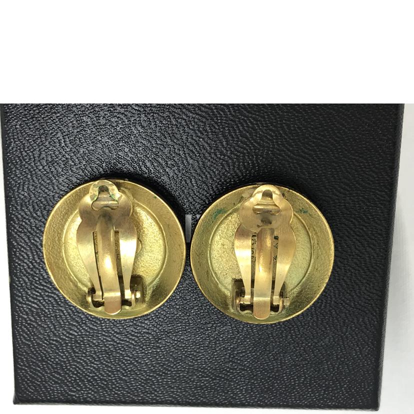 CHANEL シャネル/ココマークゴールゴブラック イヤリング//Bランク/51