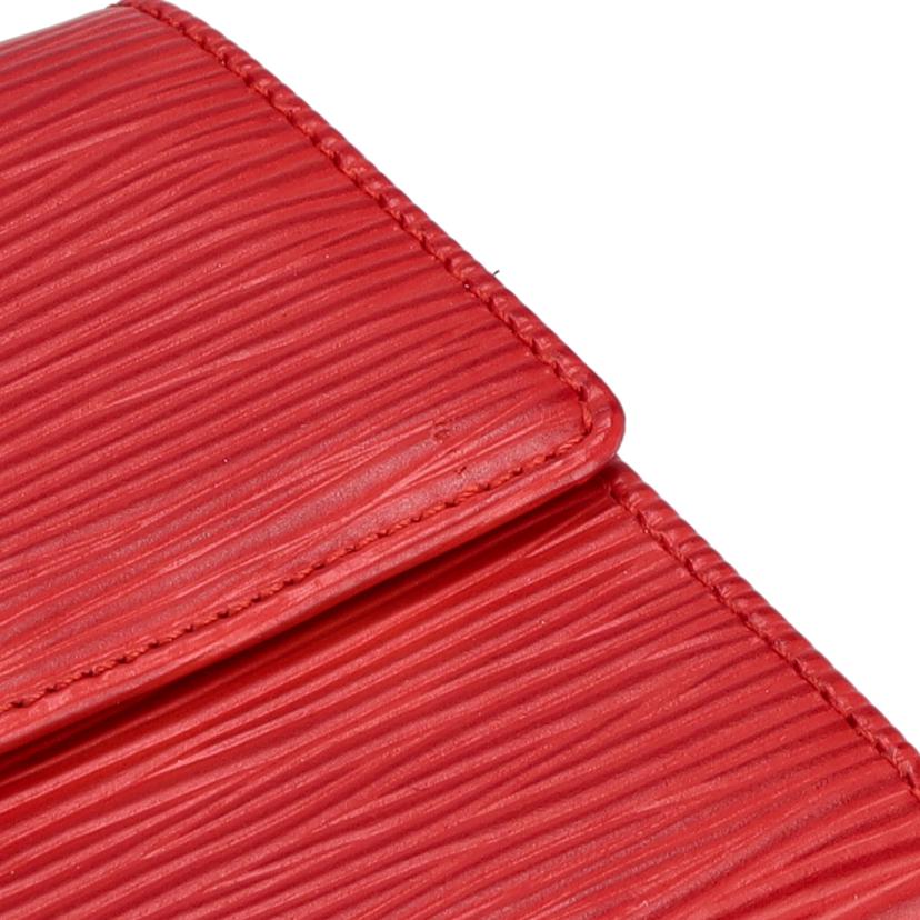 LOUIS VUITTON ルイ・ヴィトン/ポルトフォイユ・エリーズ/エピ/カスティリアンレッド/M6363E//SP1***/Aランク/09