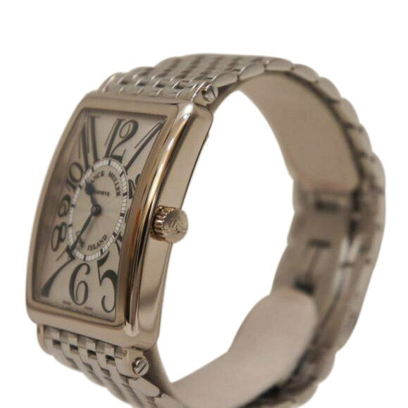 FRANCK MULLER フランクミュラー/ロングアイランド18KWG/自動巻き/替ベルト付/1000SCOG//211*/ABランク/94