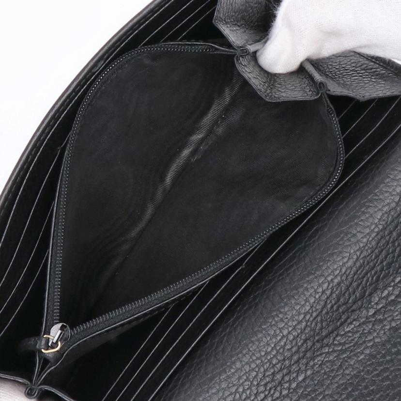 GUCCI グッチ/GGマーモントレザー長財布/ブラック/456116・520981・//ABランク/85