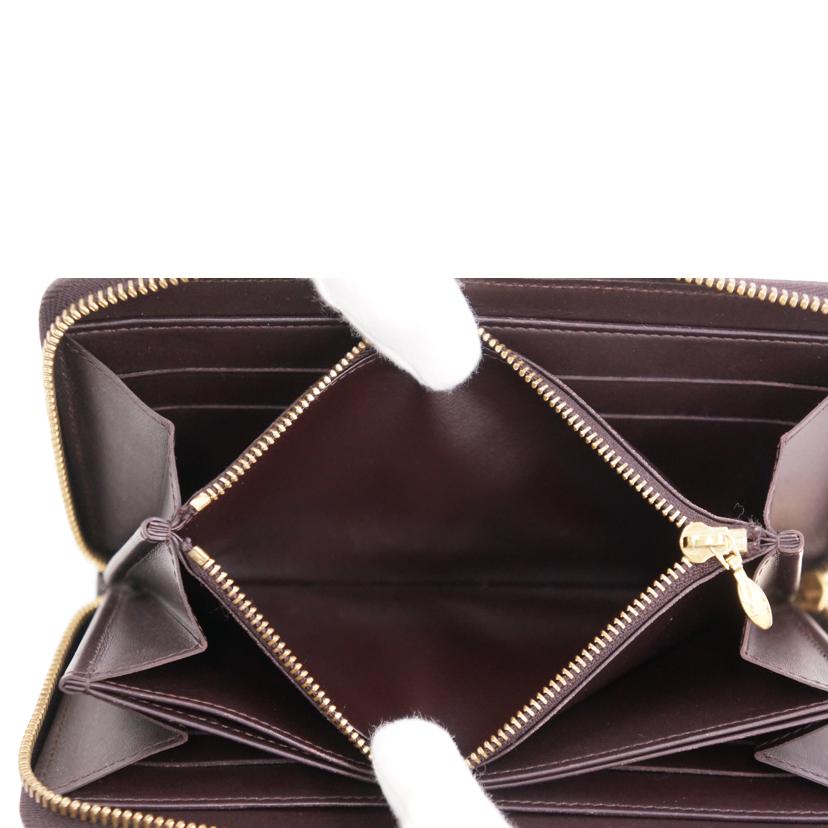 LV ルイヴィトン/ジッピーウォレット/ヴェルニ/アマラント/M93522//CA3160/ABランク/67