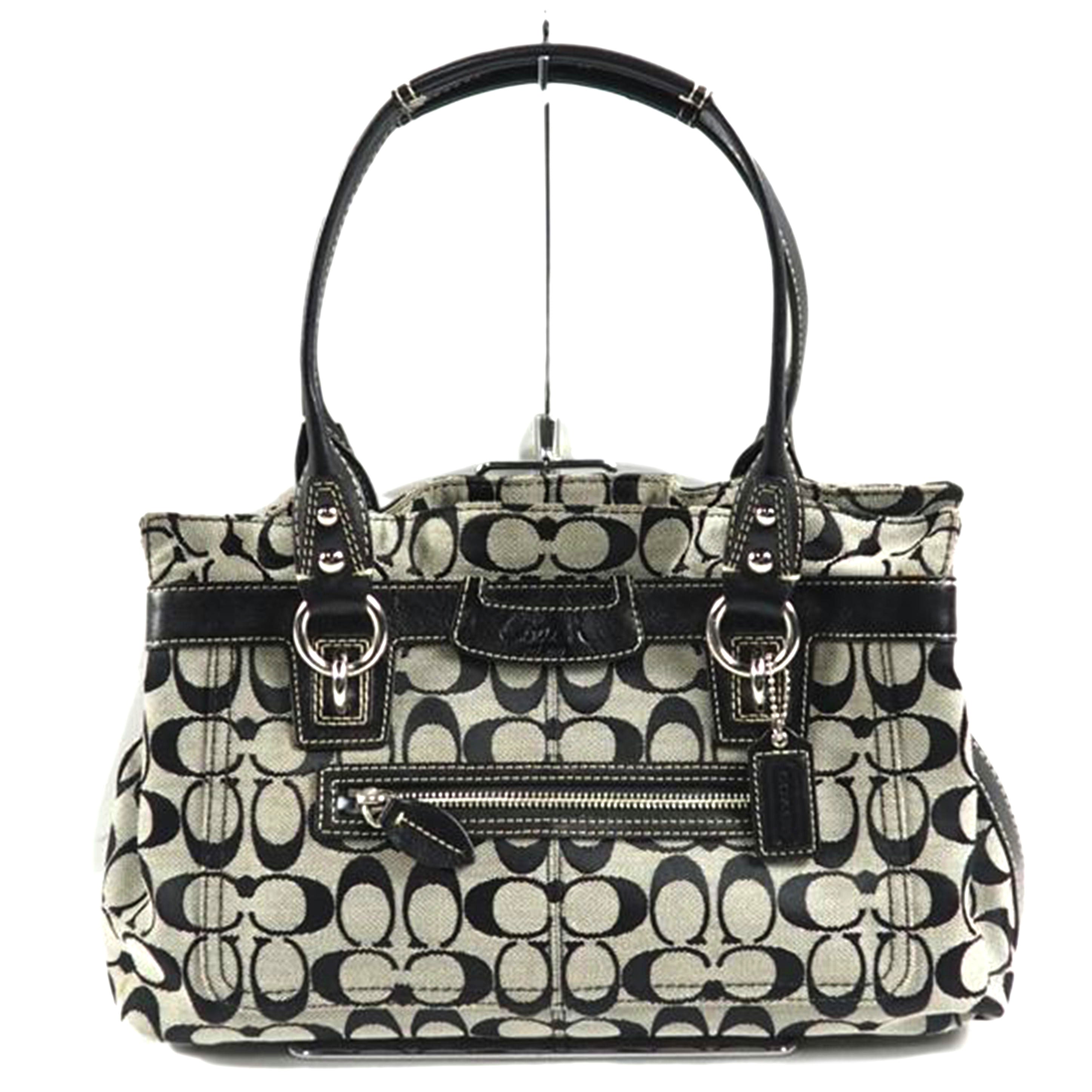 COACH コーチ/シグネチャー トートバッグ キャンバス/F14696 //M09**/Bランク/79