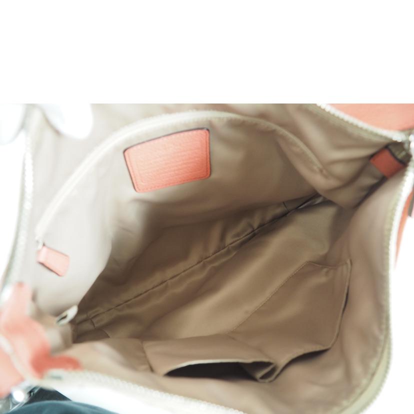 COACH コーチ/シグネチャー ベージュ ピンク キャンバス レザー ダッフル/ F24032//Bランク/79