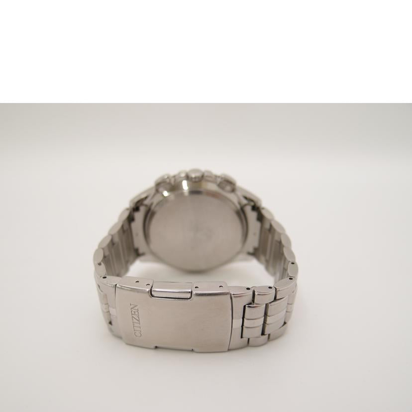 CITIZEN シチズン 腕時計 クロノグラフ 電波ソーラー ネイビー メンズ/シチズンコレクション・クロノ/Eco-Drive/電波/E660-S119936//032050258/ABランク/69