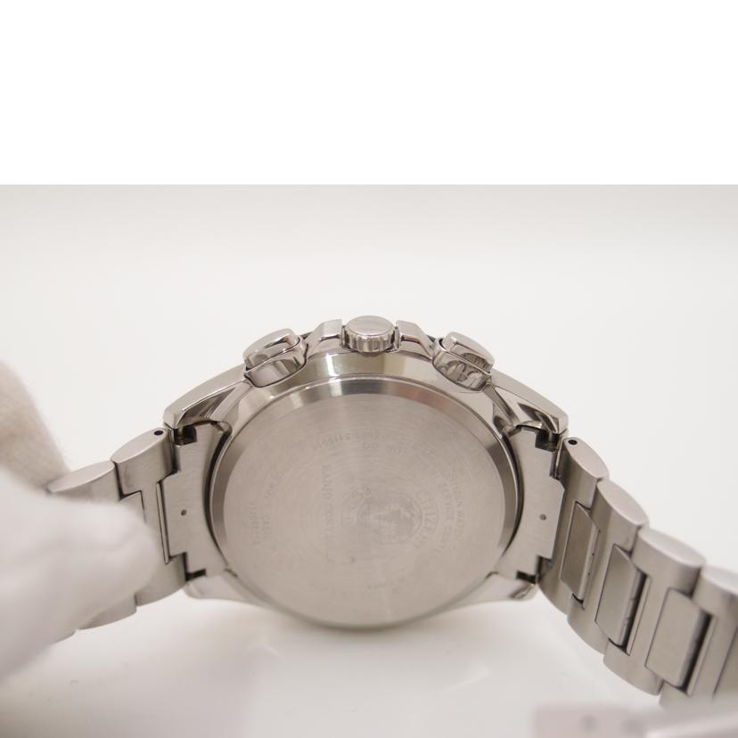 CITIZEN シチズン 腕時計 クロノグラフ 電波ソーラー ネイビー メンズ/シチズンコレクション・クロノ/Eco-Drive/電波/E660-S119936//032050258/ABランク/69