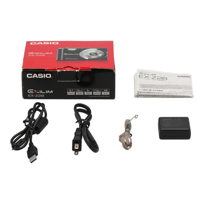CASIO カシオ/デジタルカメラ/EX-Z28//60016633A/Bランク/82