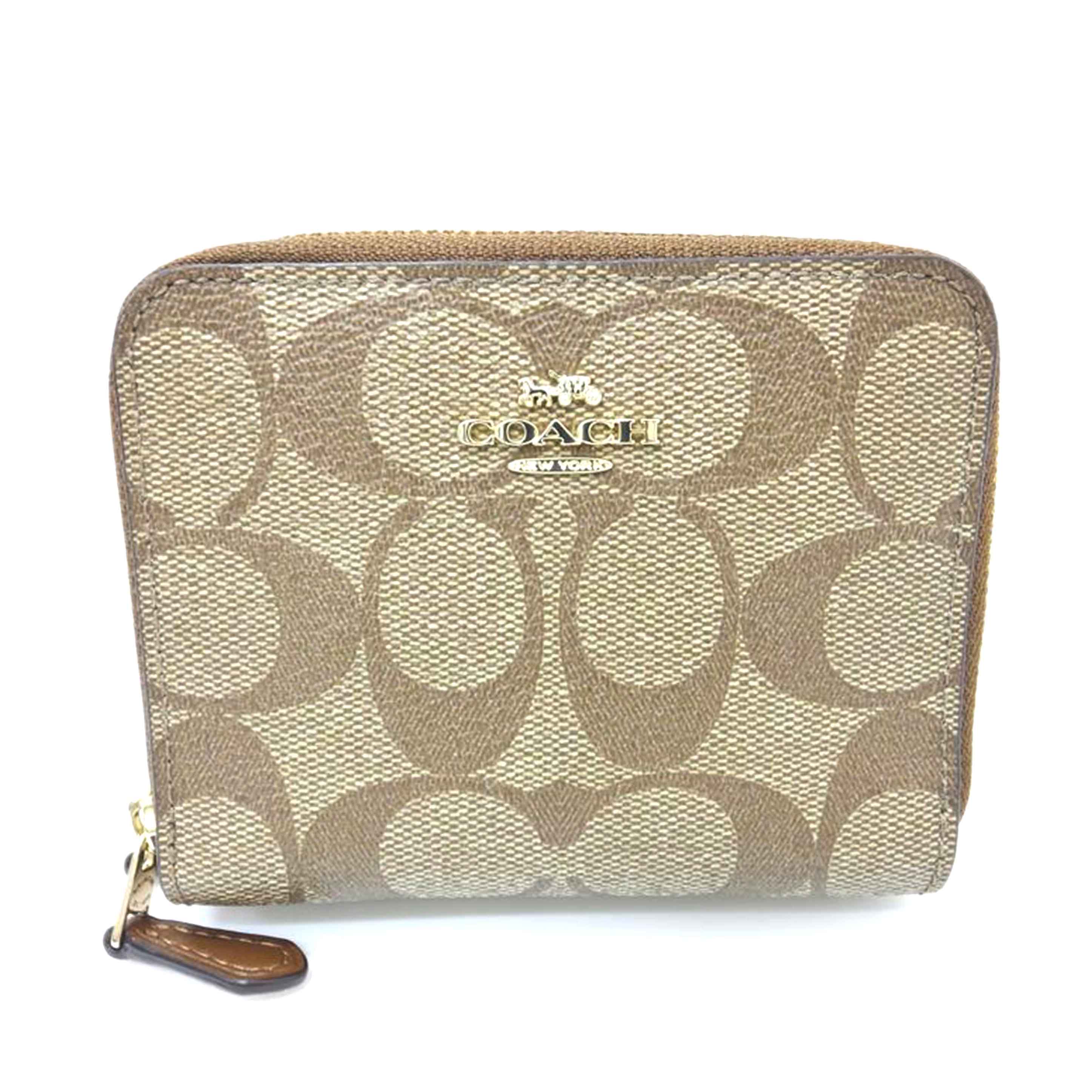 COACH コーチ/二つ折ラウンドファスナー財布/F78144//H19**/ABランク/88