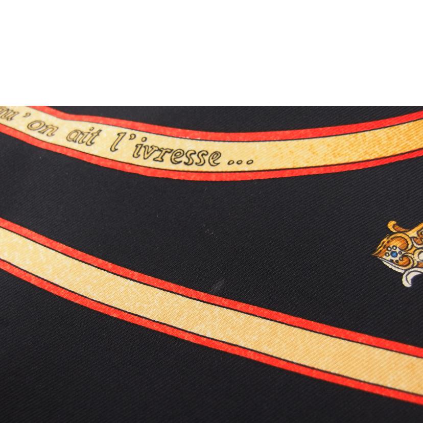 HERMES エルメス/カレ90/Qu’importe le farcon/香水瓶/シルクスカーフ//ABランク/04