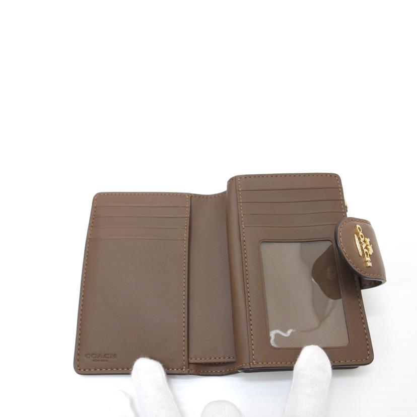 COACH コーチ/シグネチャーL型ファスナー二つ折財布/C0002//B22**/ABランク/88
