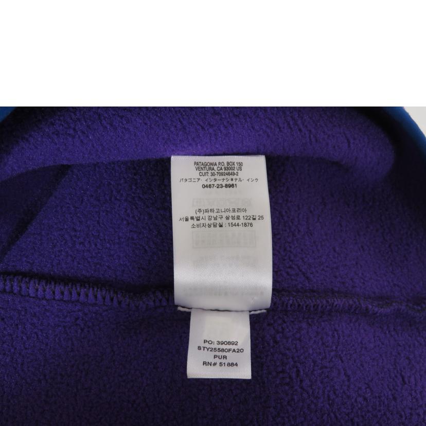 patagonia パタゴニア/シンチラスナップT/25580/ABランク/81