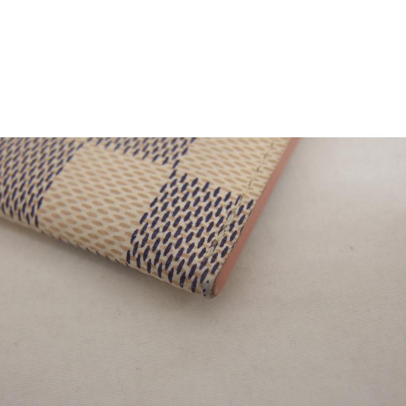 LV ルイヴィトン/ポルトカルト・サーンプル/ダミエ/アズール/N60286 //CA2220/ABランク/04