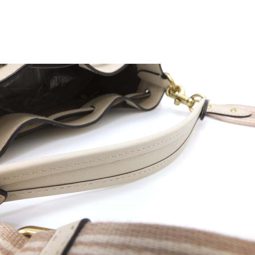 COACH コーチ/シグネチャー フィールドバケットバッグ/C3853//H21**/Aランク/88