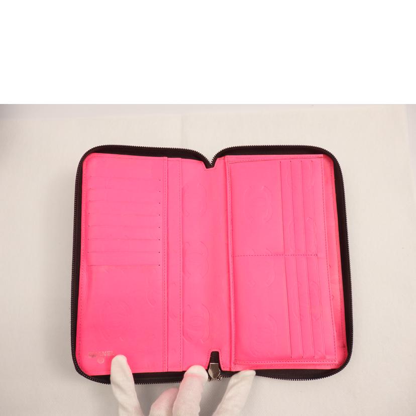 CHANEL CHANEL/カンボンラインオーガナイザーラウンドジップ//16235520/Bランク/62