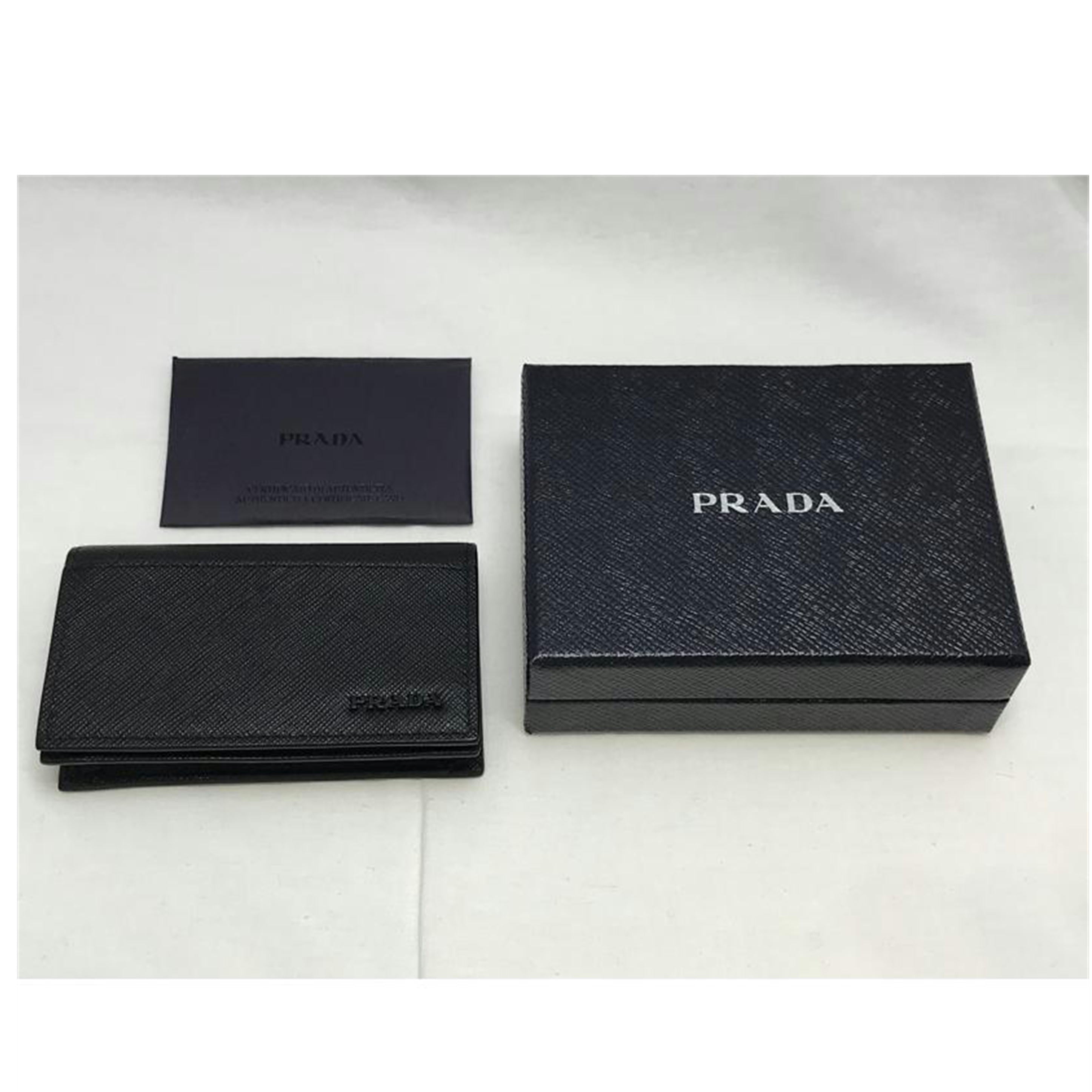 PRADA プラダ/サフィアーノカードケース/2MC122//286/Aランク/51