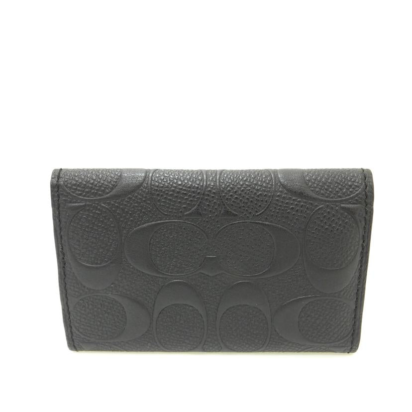 COACH コーチ/シグネチャー4連キーケース/63312//H15**/Bランク/88