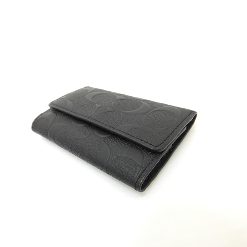 COACH コーチ/シグネチャー4連キーケース/63312//H15**/Bランク/88