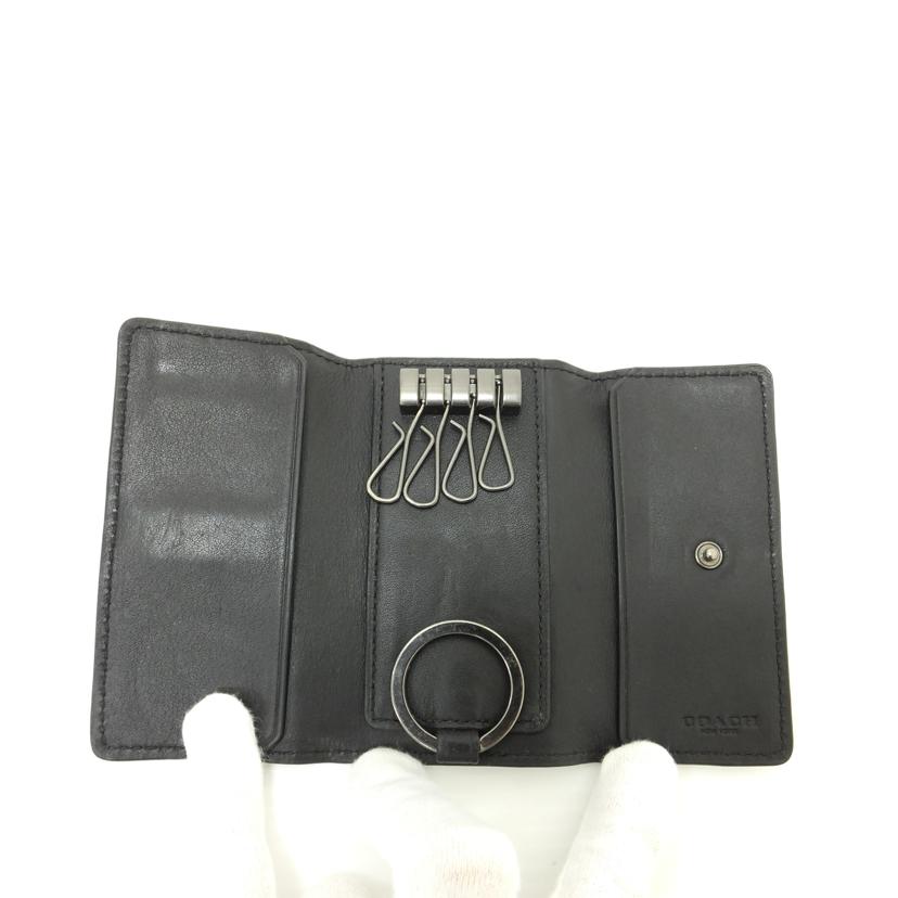 COACH コーチ/シグネチャー4連キーケース/63312//H15**/Bランク/88