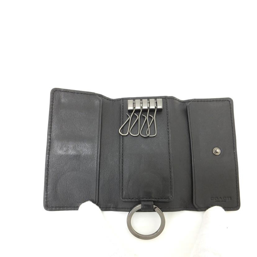 COACH コーチ/シグネチャー4連キーケース/63312//H15**/Bランク/88