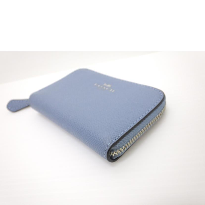 COACH コーチ/ラウンドファスナーコインケース/レザー/27569//A20**/Aランク/88