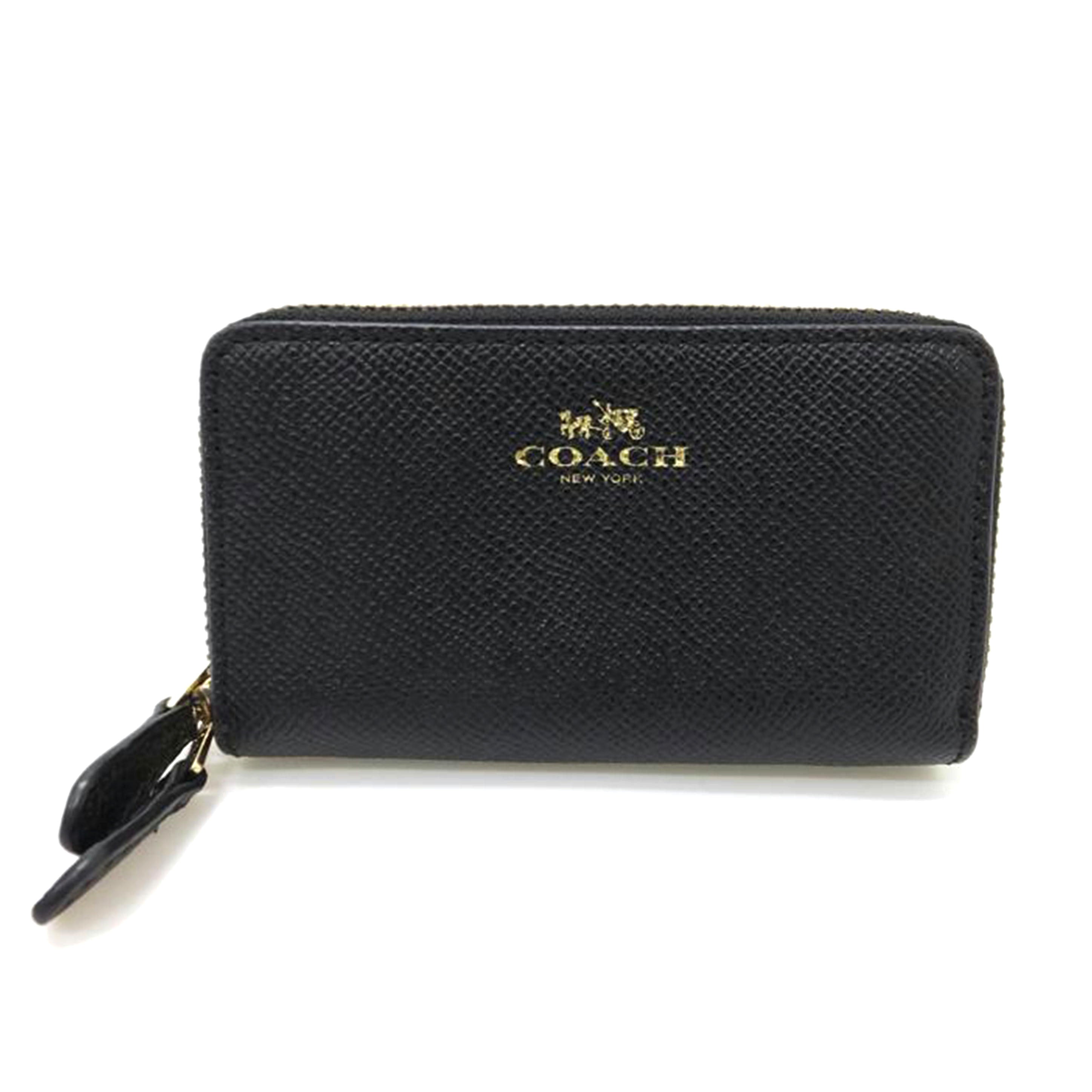 COACH コーチ/ダブルジップコインケース/F57855//G17**/Bランク/88