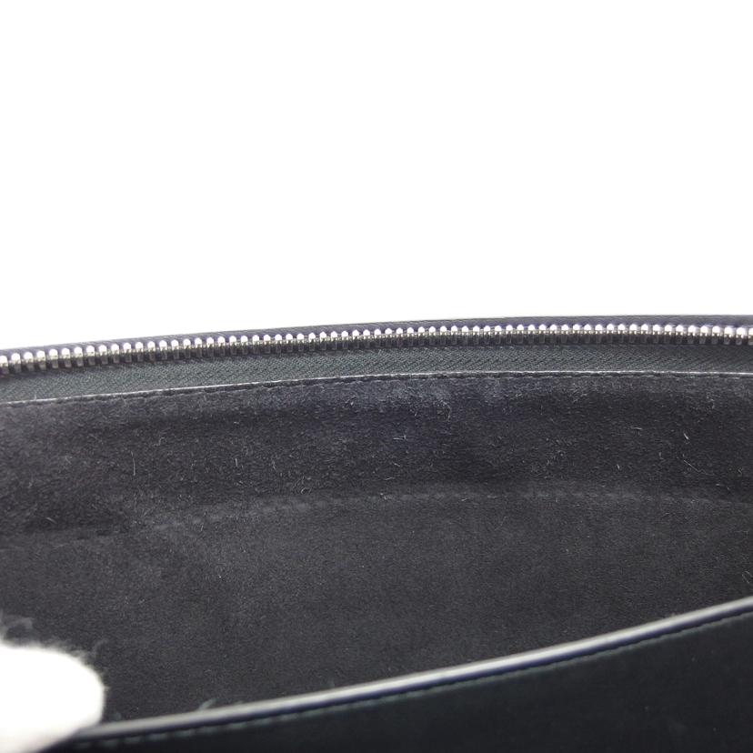 BOTTEGA VENETA ボッテガヴェネタ/イントレチャート/レザークラッチバッグ/ブラック//P02115794X/ABランク/04