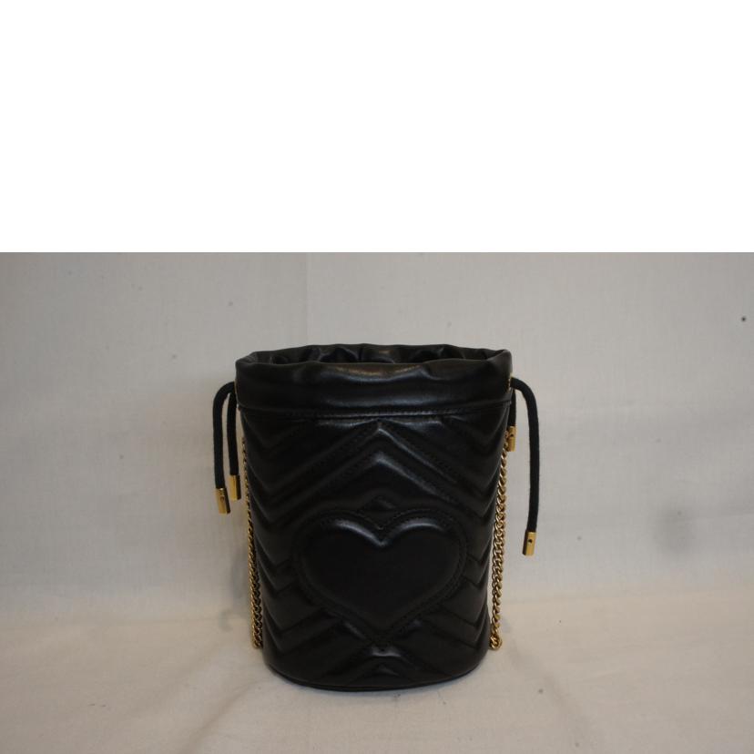 GUCCI グッチ/GGマーモントキルティングレザーチェーンショルダー/575163//534563/Aランク/92