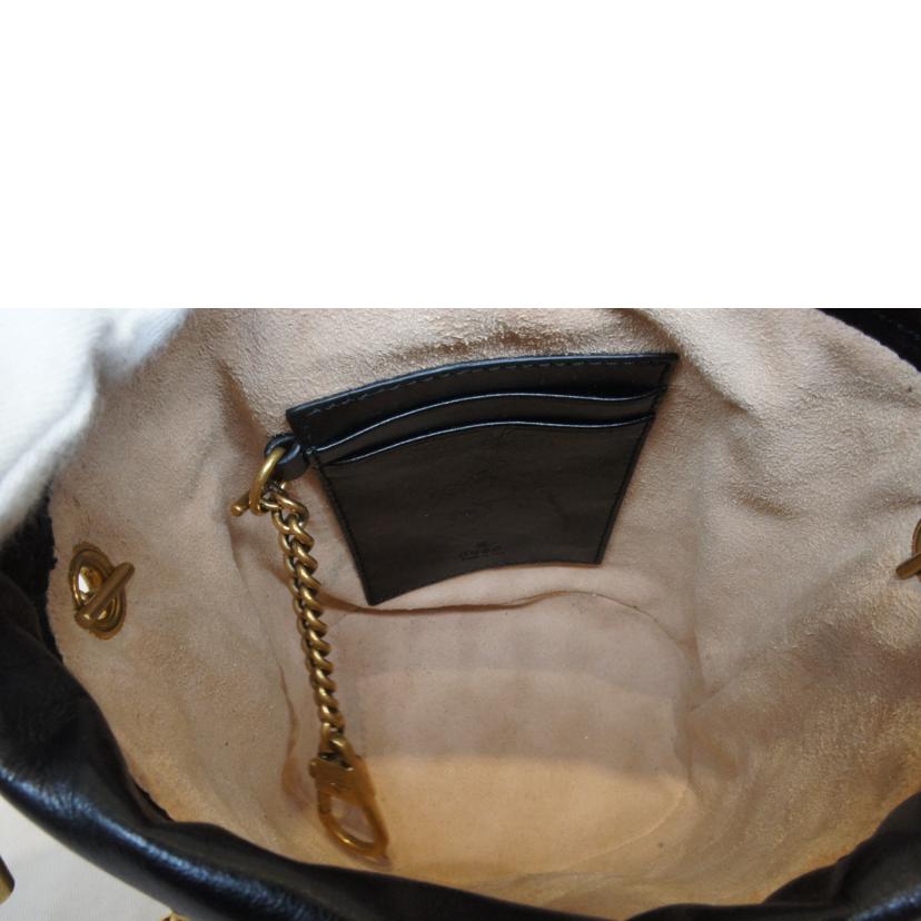 GUCCI グッチ/GGマーモントキルティングレザーチェーンショルダー/575163//534563/Aランク/92