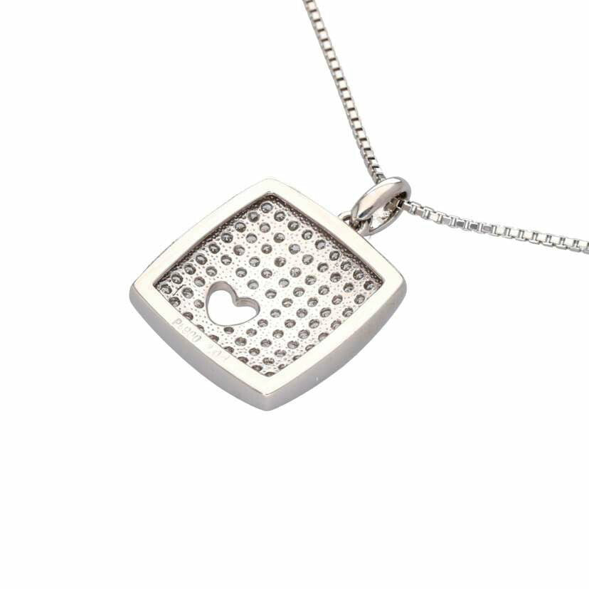 /PT900/850ダイヤネックレス1.04ct//Aランク/75