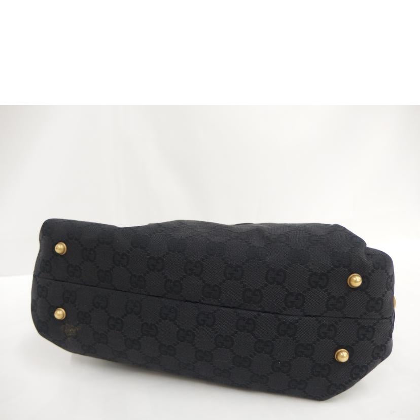 GUCCI グッチ/GGキャンバスハンド/黒/120886//3444/Bランク/82