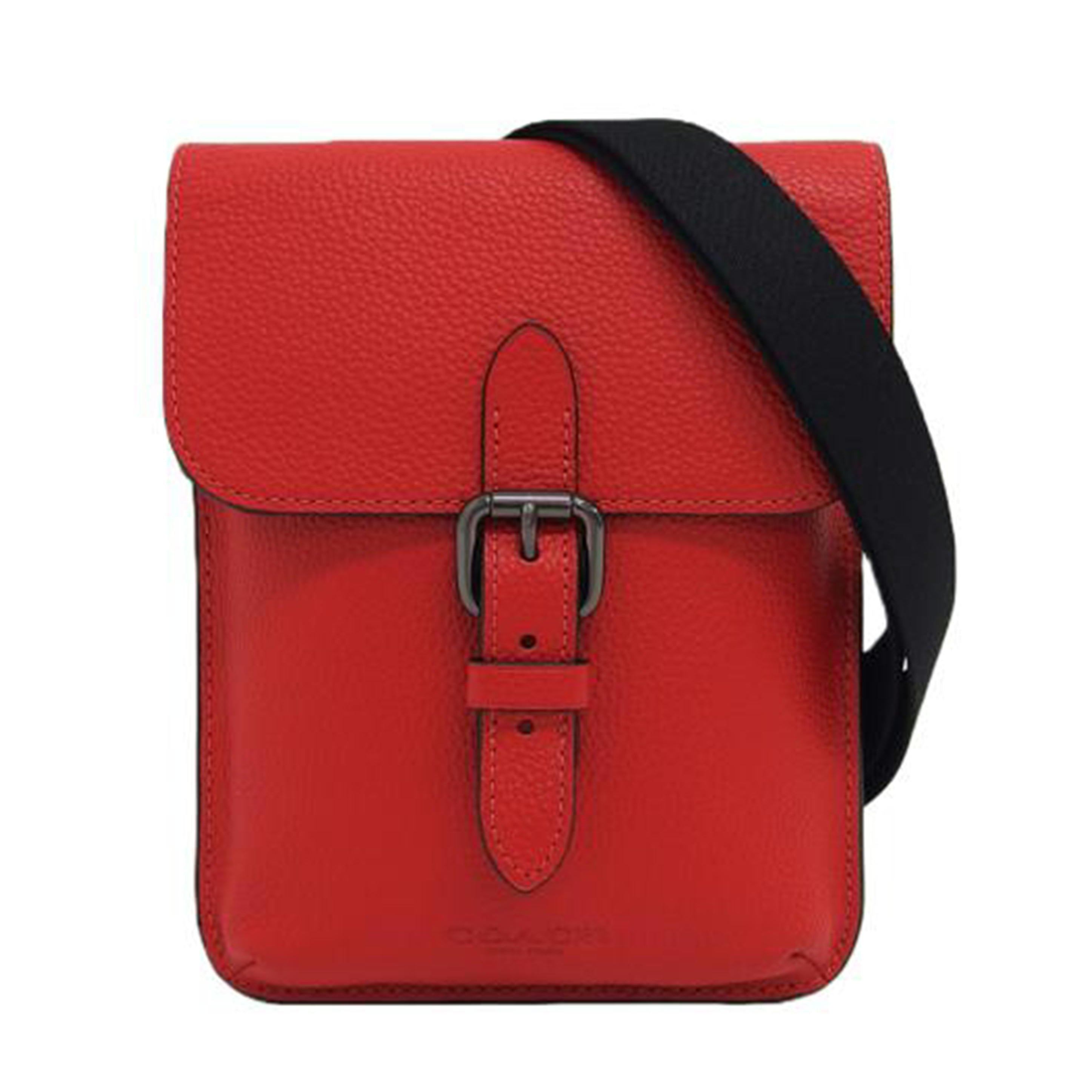 COACH コーチ/レザーミニショルダーバッグ/レッド/1309//G2122/Aランク/04