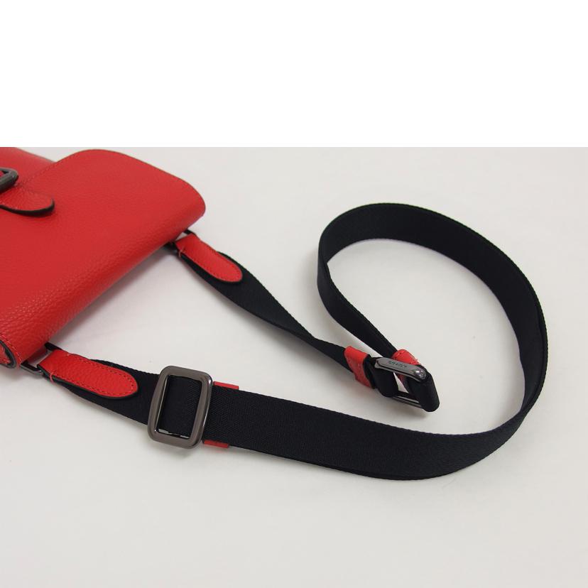 COACH コーチ/レザーミニショルダーバッグ/レッド/1309//G2122/Aランク/04