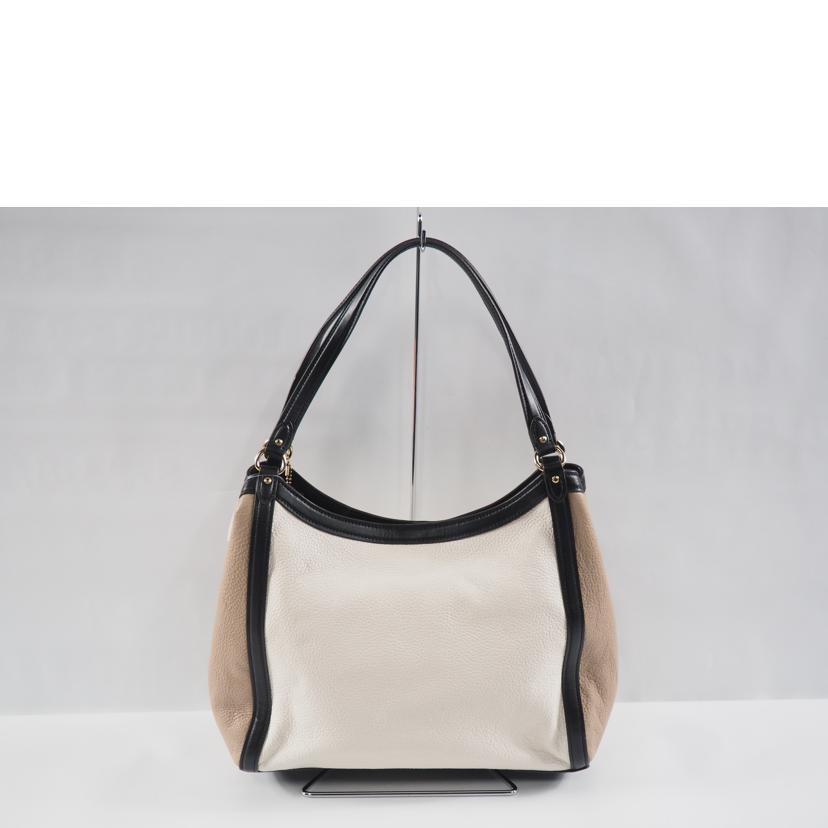 COACH コーチ/ショルダー/ラグジュアリーカラーブロックレザー/白マルチ/C6828//ABランク/79