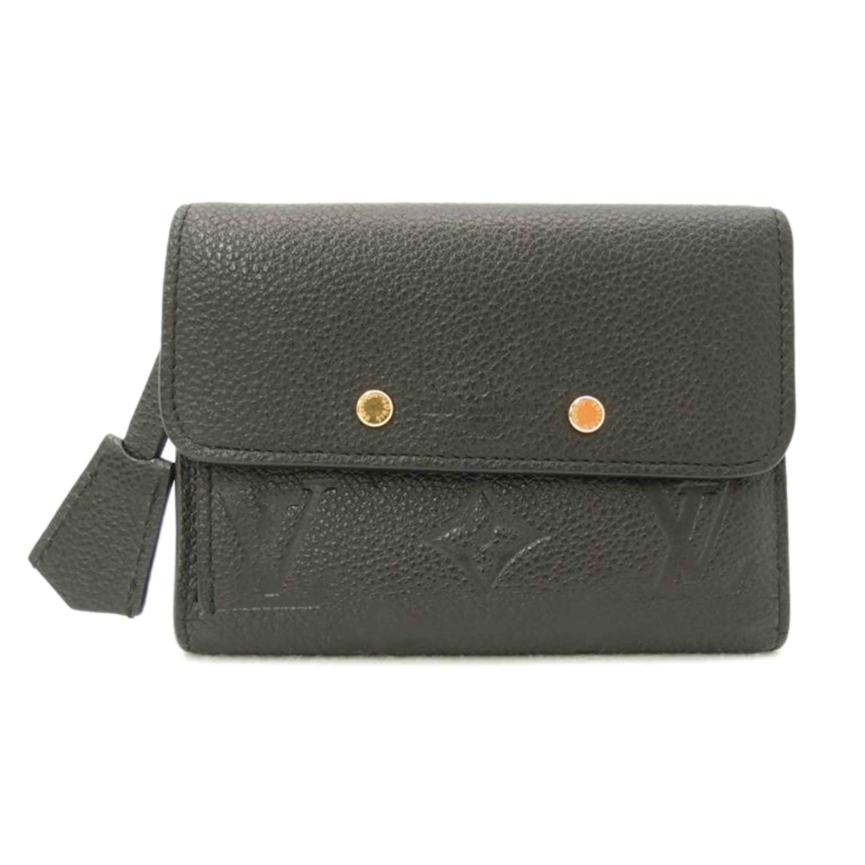LOUIS VUITTON ルイ・ヴィトン /ポルトフォイユ・ポンヌフコンパクト/アンプラント/ノワール/M62184//TN3***/Aランク/69